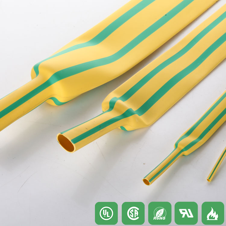 sunbet黄绿热收缩管2:1 HSTYG